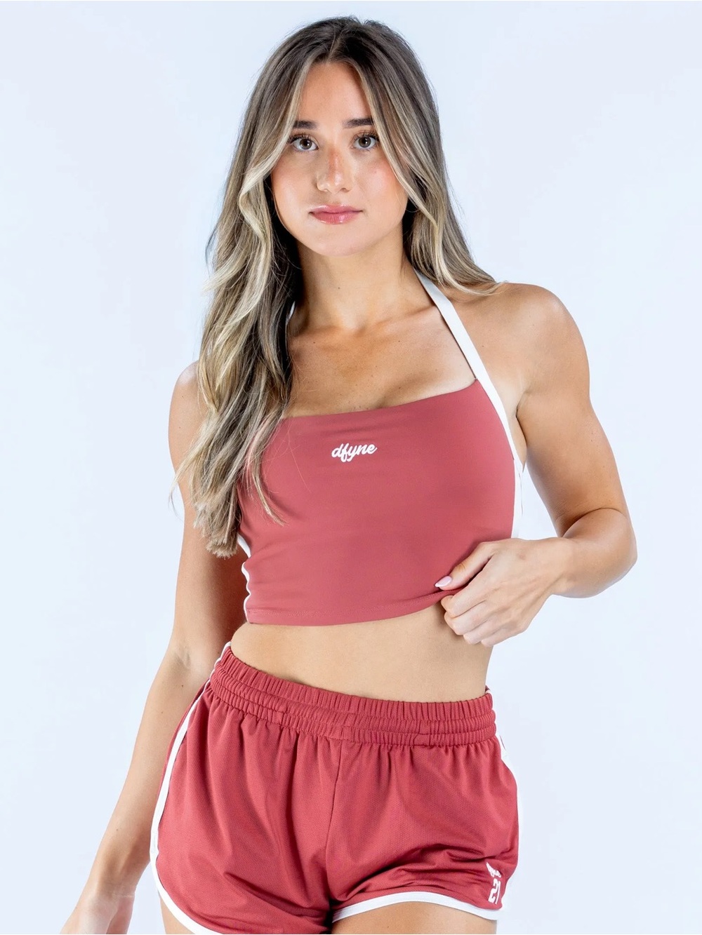 DFYNE 4th Birthday Copper Wide Leg Jogger, Shorts & Crop Top Set - Picture 5 of 7